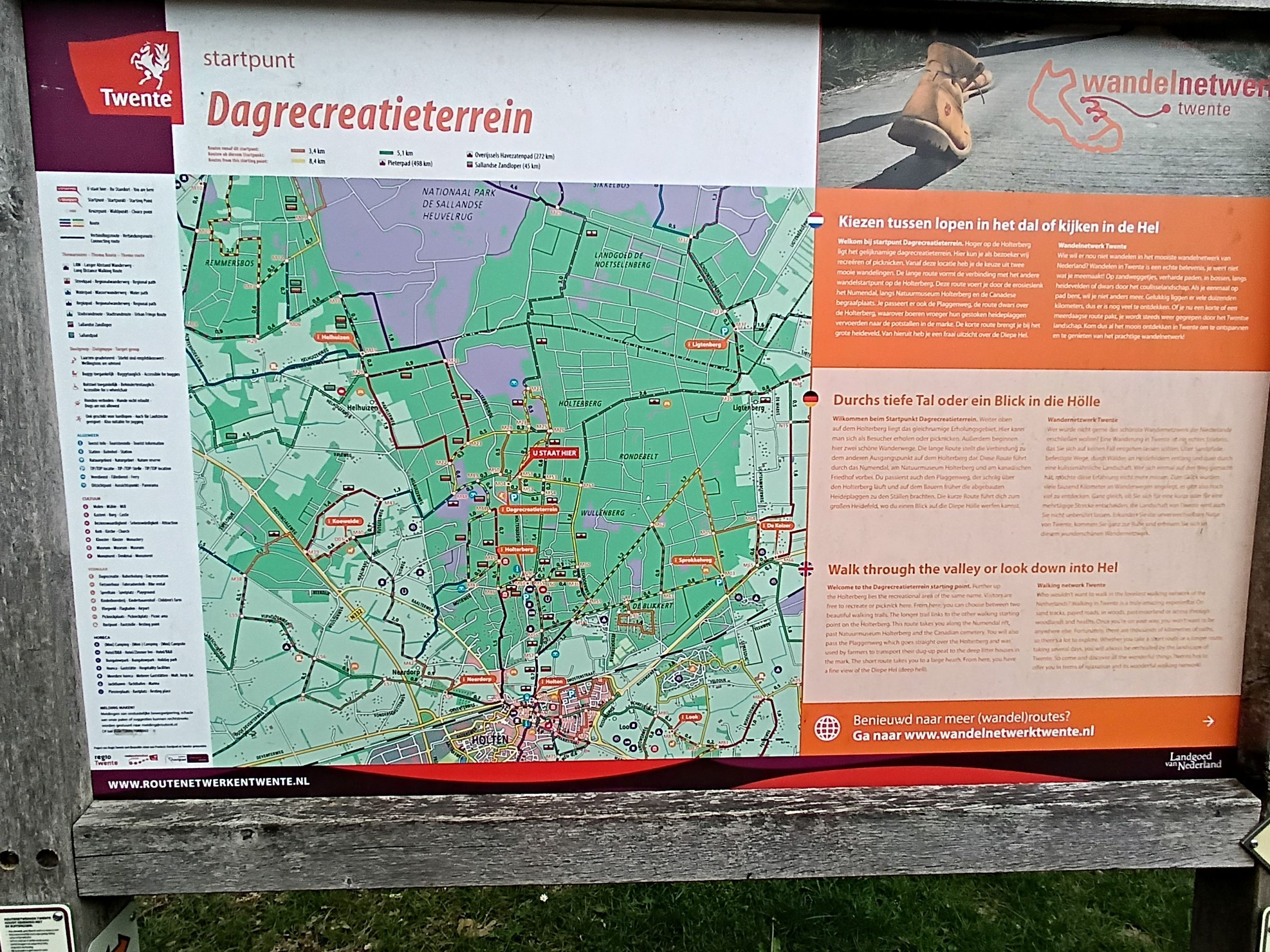 Wandelen op de Holterberg